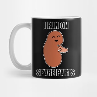 I Run On Spare Parts Mug